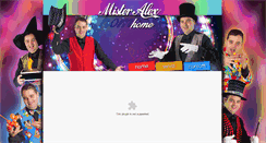 Desktop Screenshot of misteralex.it